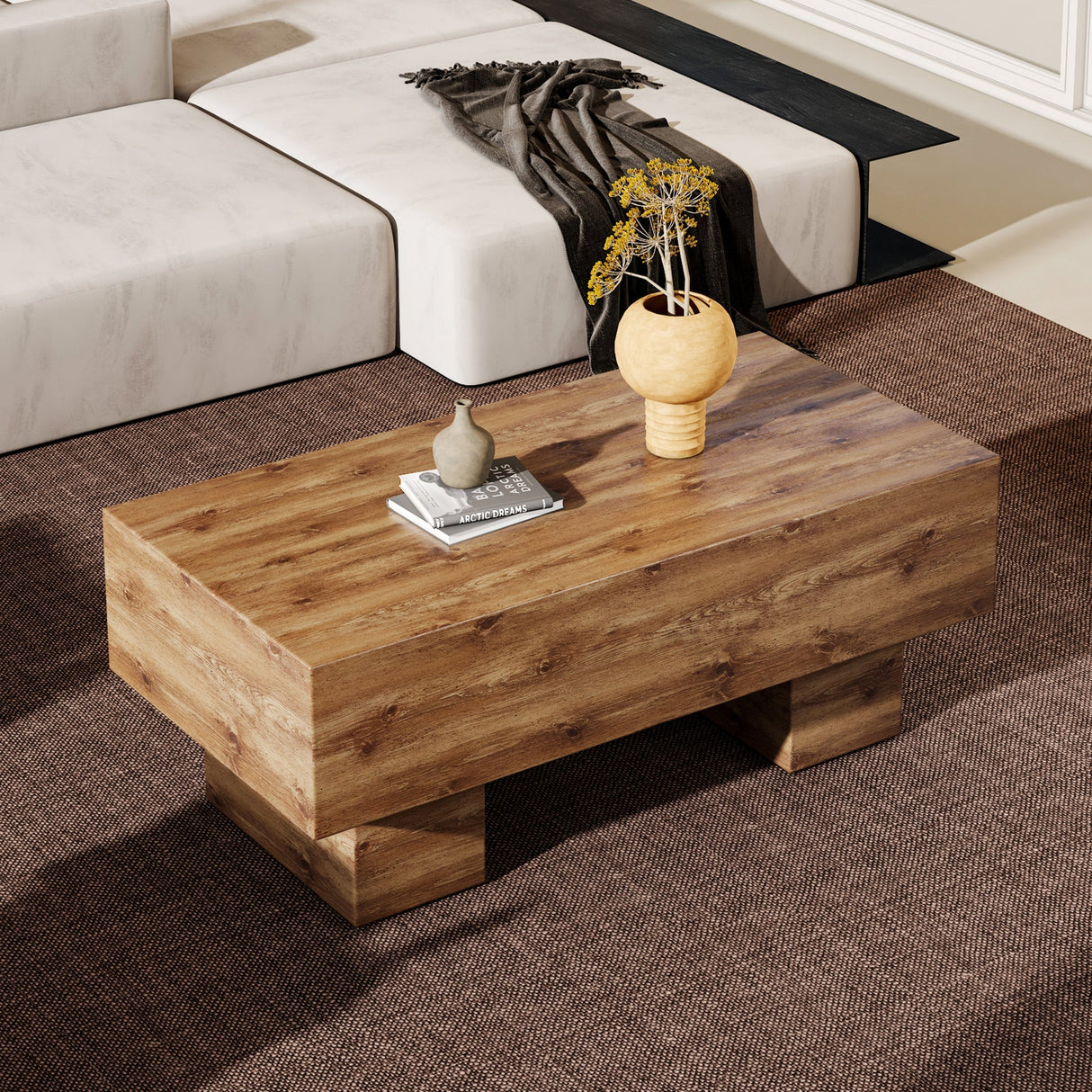 Modern Rectangular Coffee Table
