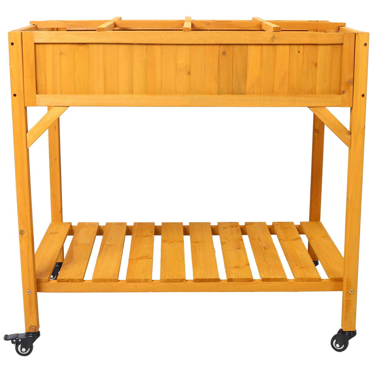 Elevated 8 Pocket Herb Garden Bed