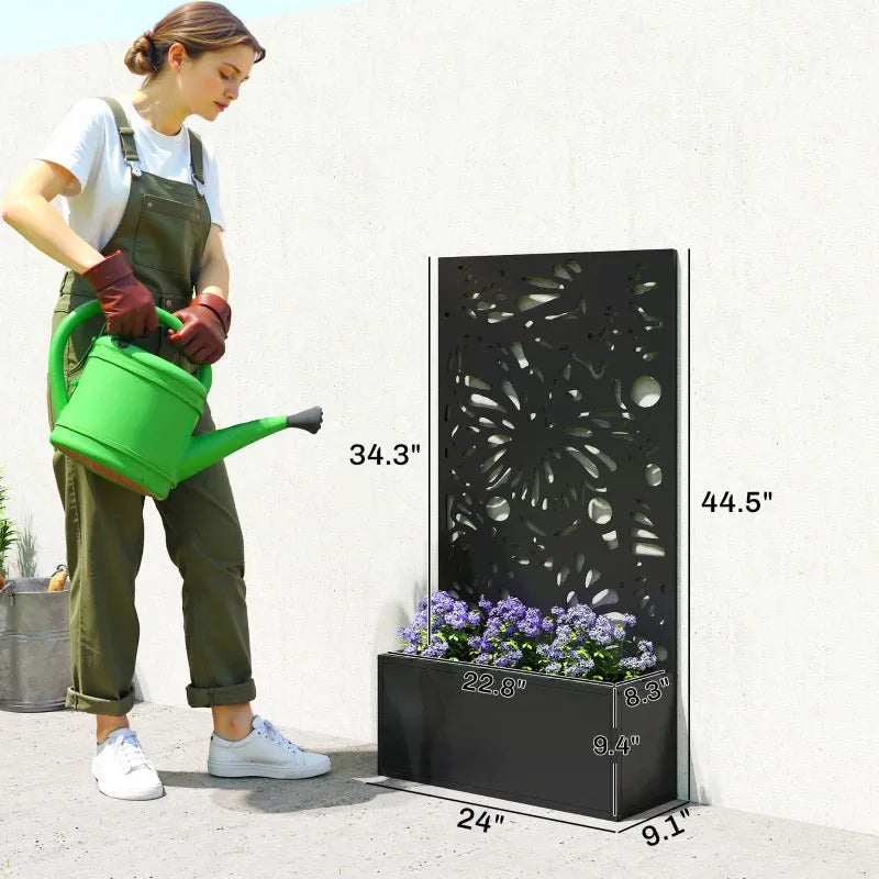 Stylish Plant Bed - Freestanding or Wall Mounted