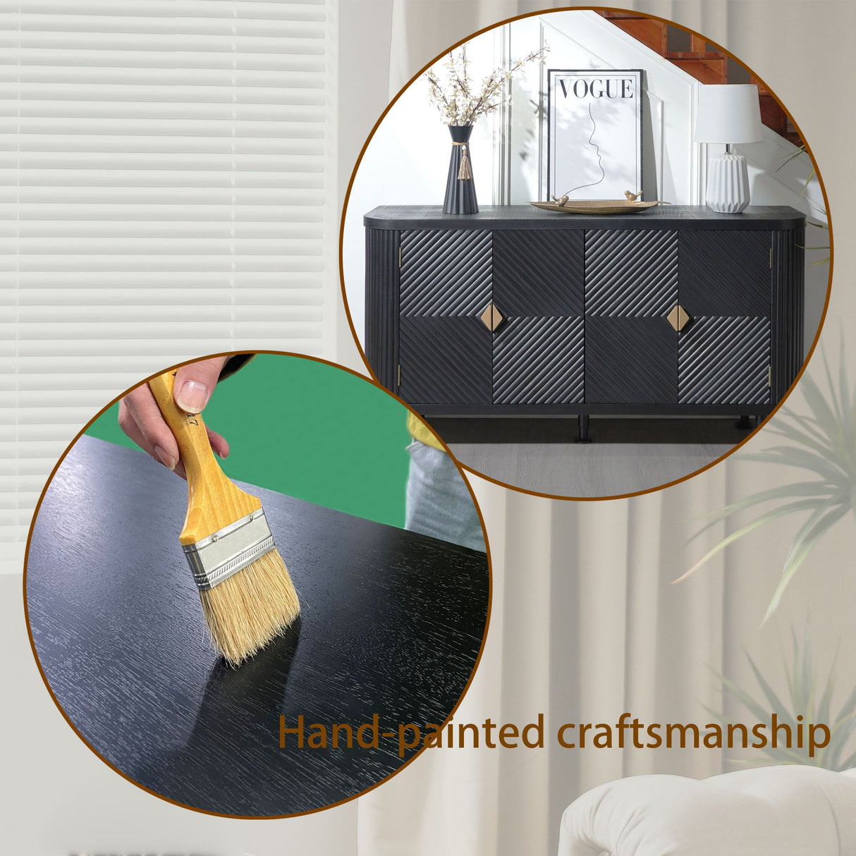 Modern Accent Buffet Cabinet