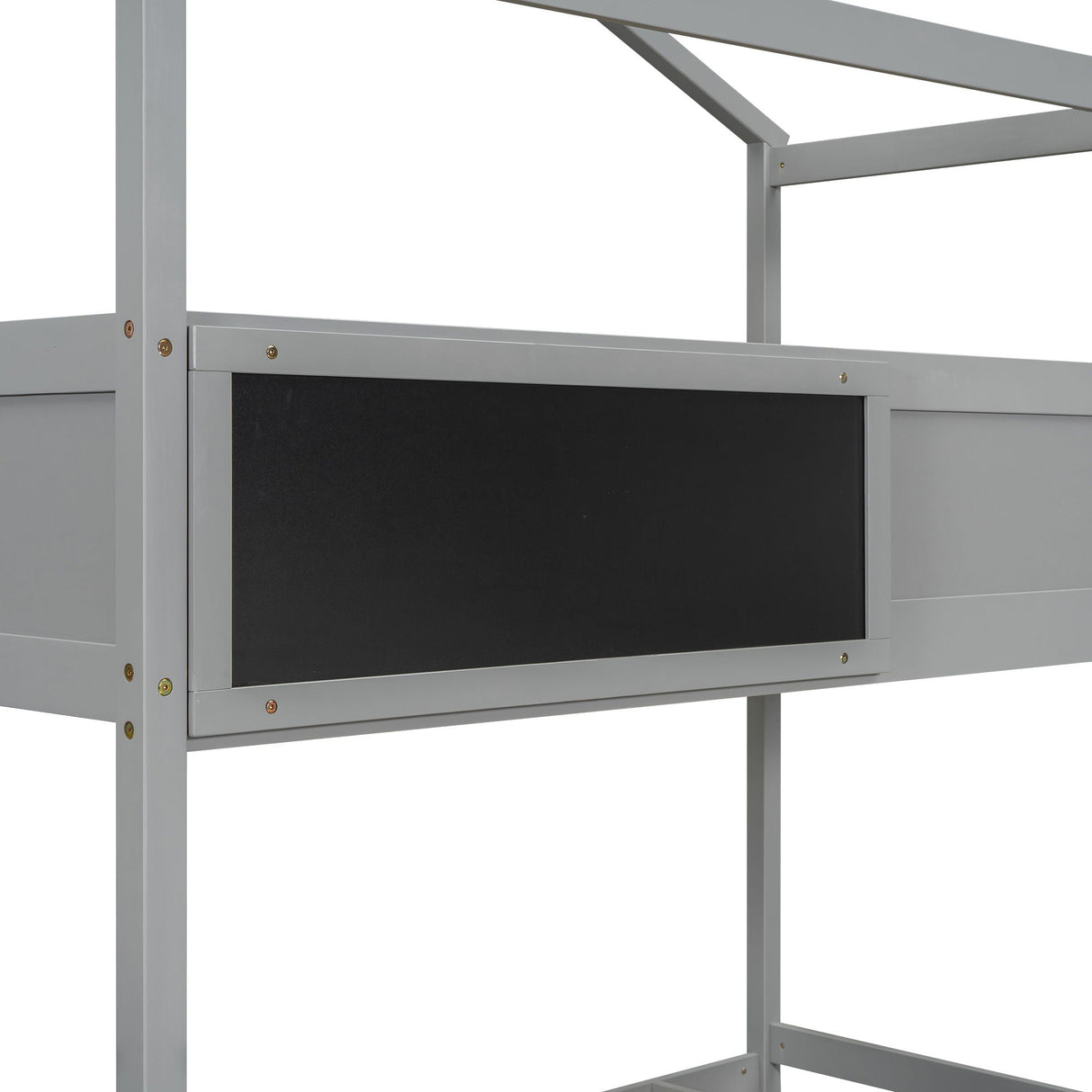 House Style Bunk Bed With Storage Staircase And board