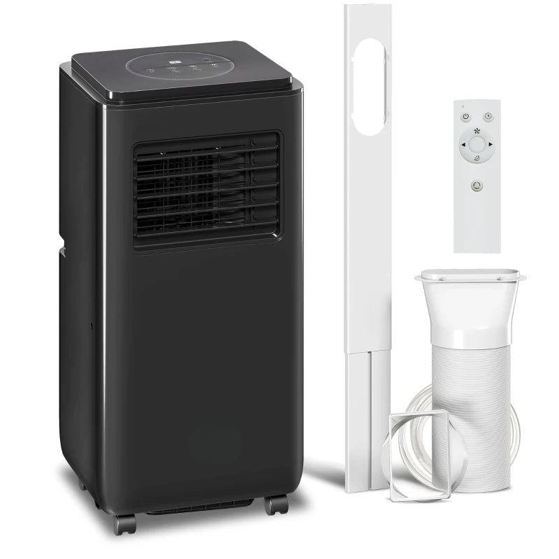 Portable Air Conditioner with Five Modes – Black ABS Plastic