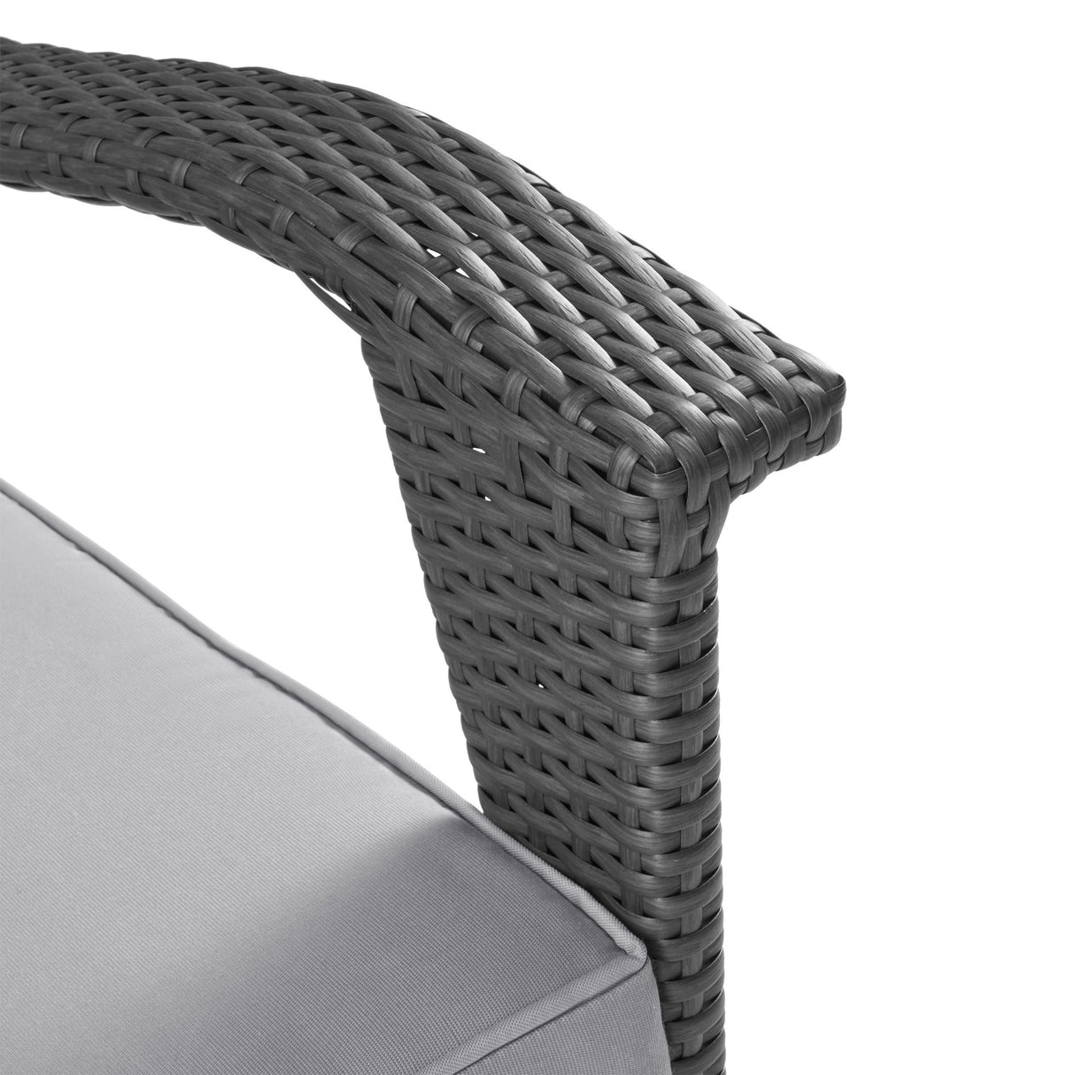 The Contoured All-Weather Wicker Loveseat by Christopher Knight Home