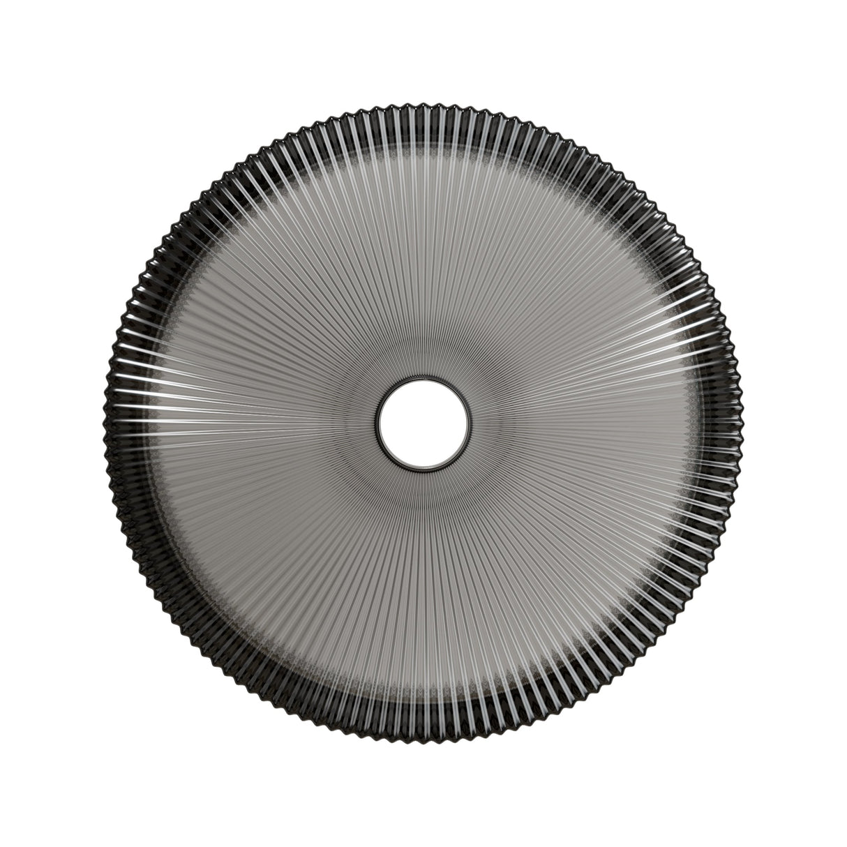 Sonny 14'' Bathroom Round Crystal Glass Sink without Faucet