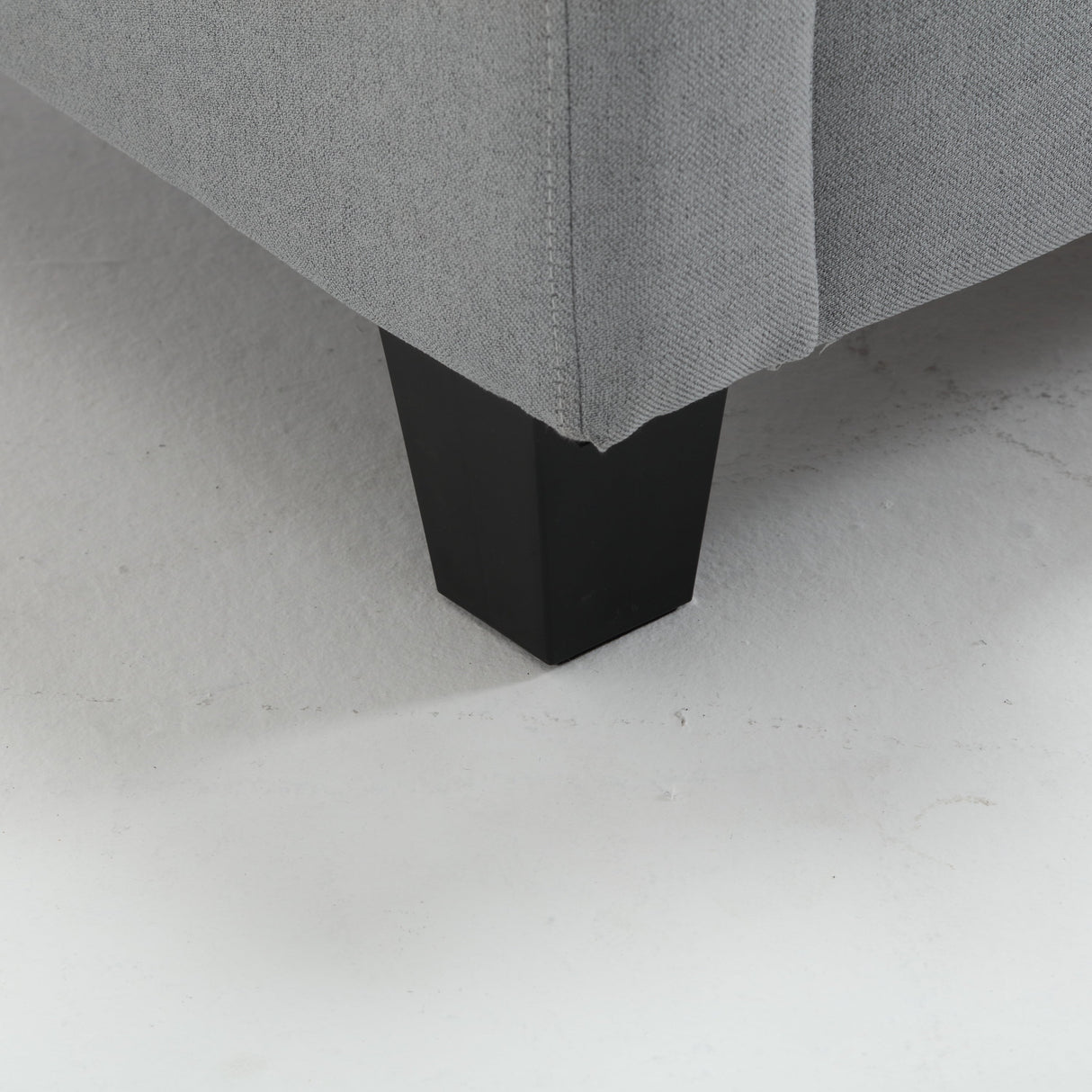 Modern Gray Sofa with Integrated USB and Type-C Charging