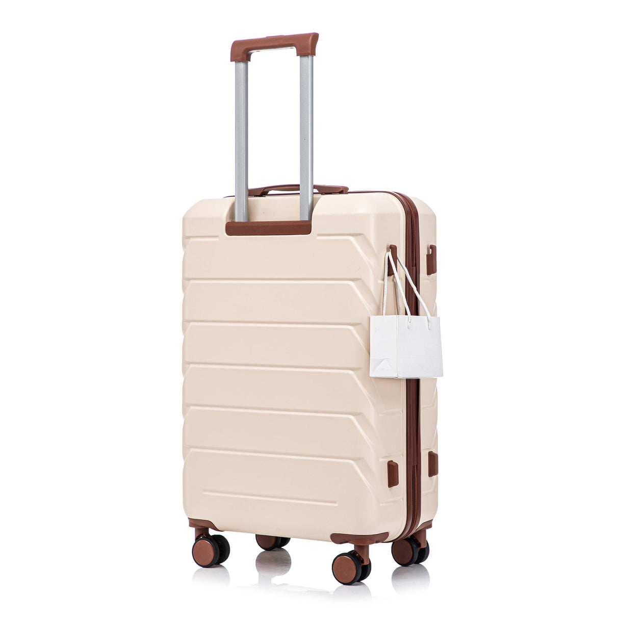 Set 3PCs 20'/24'/28' ABS Spinner Wheel Luggage - Beige