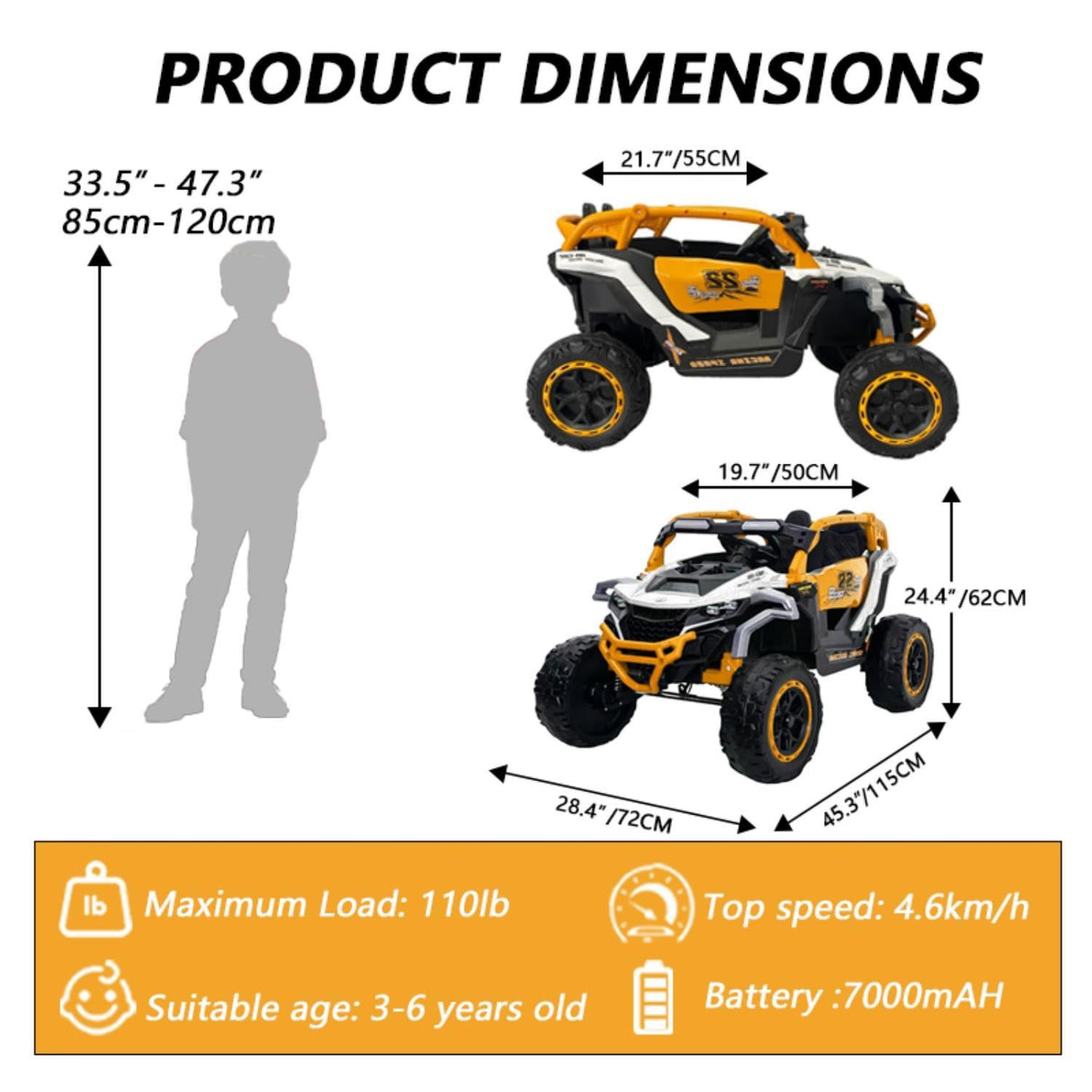 Ride On Models 12V Kids Electric Truck With Remote Control