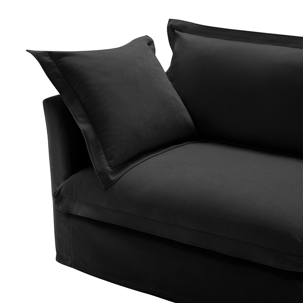 Luxurious Chenille Ottoman