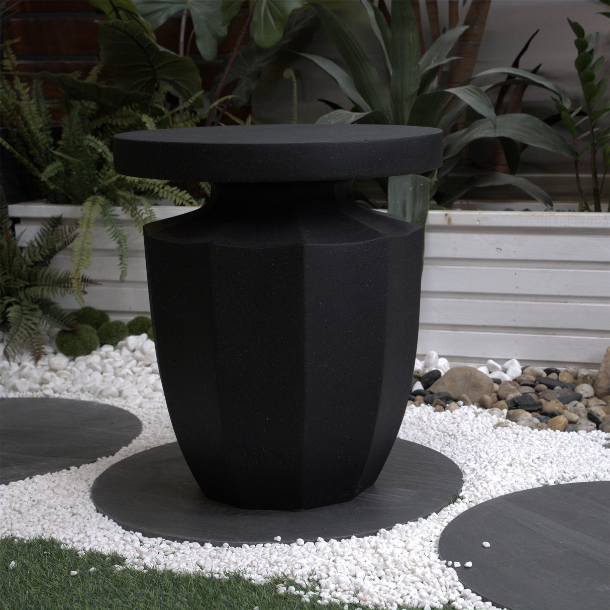 Decorative Garden End Table