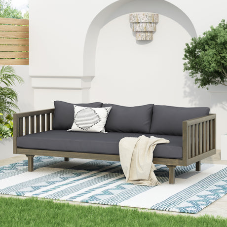 Claremont-3-seater-day-bed,-dark-grey-Outdoor-Beds