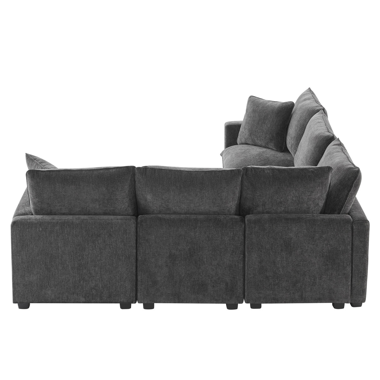 The Katherine Customizable Modular Chenille Sectional