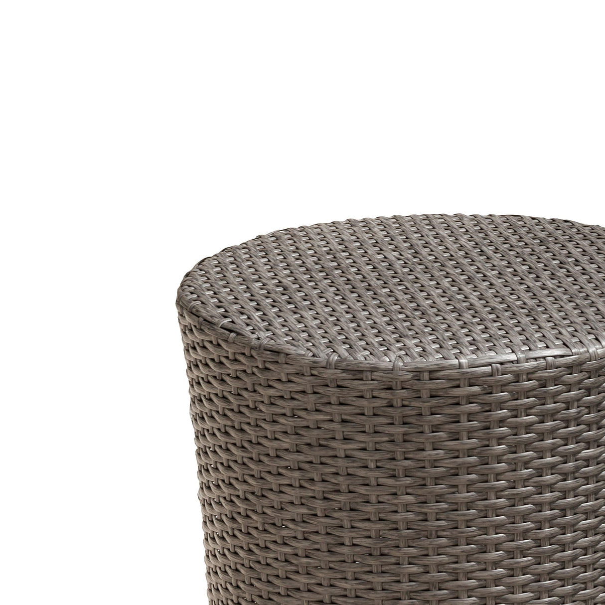Keaton - Barrel Side Table - Gray