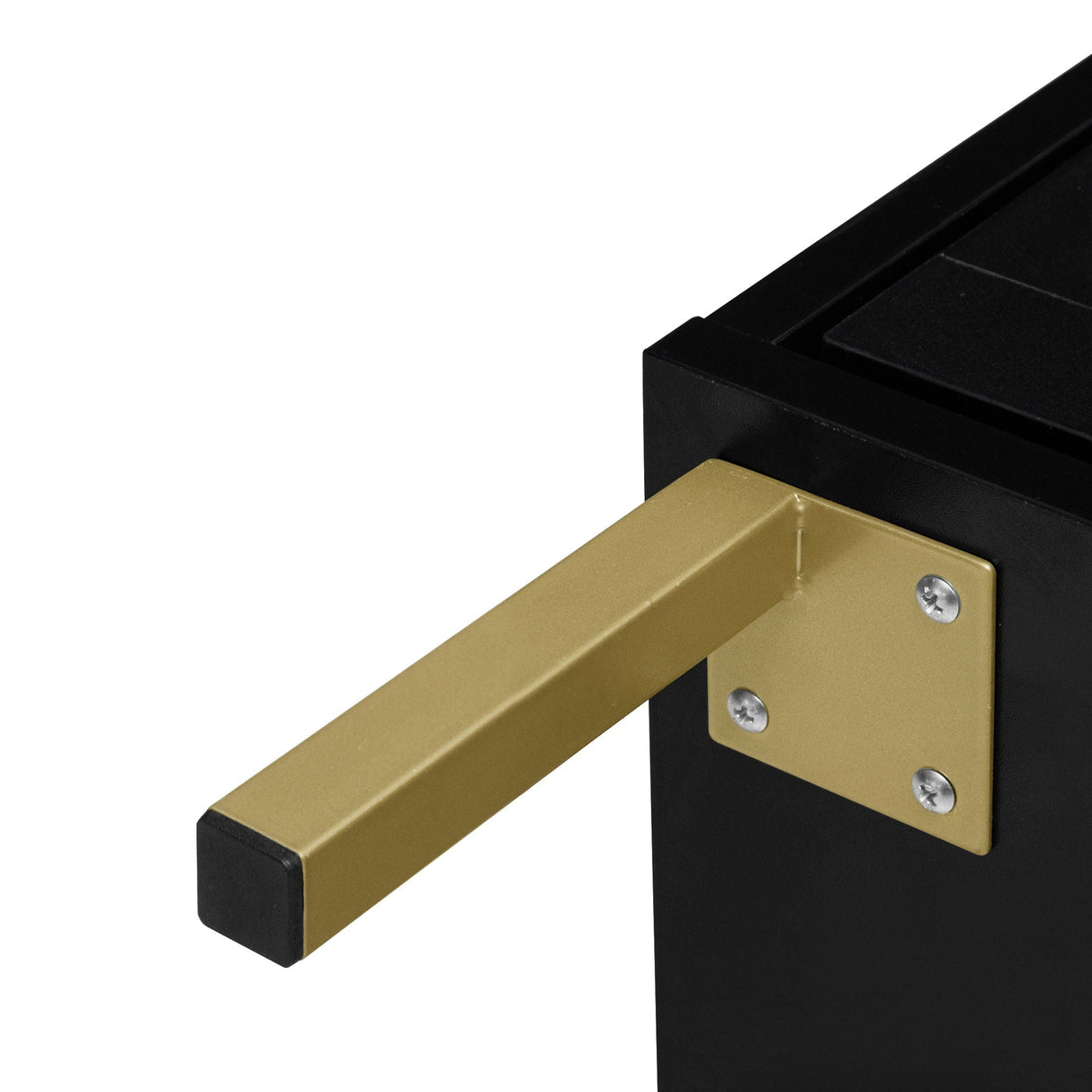 Modern Rattan 3 Door Shoe Rack Cabinet For Entryway