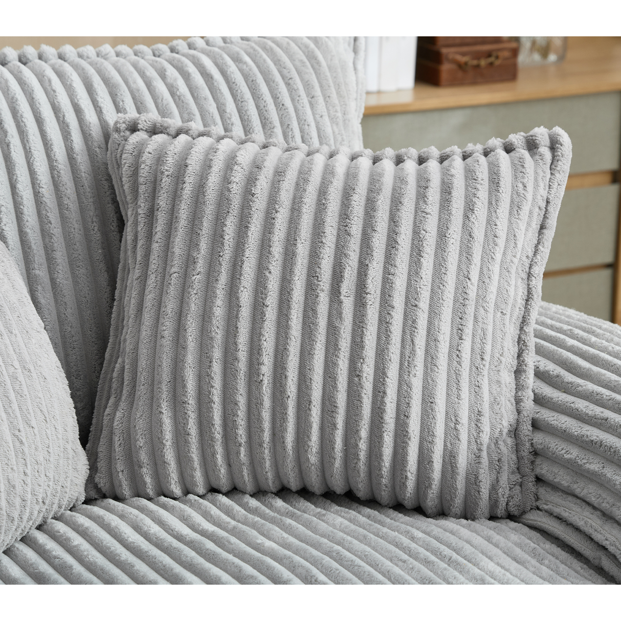 San Jose Four-Position Corduroy Chaise Lounge