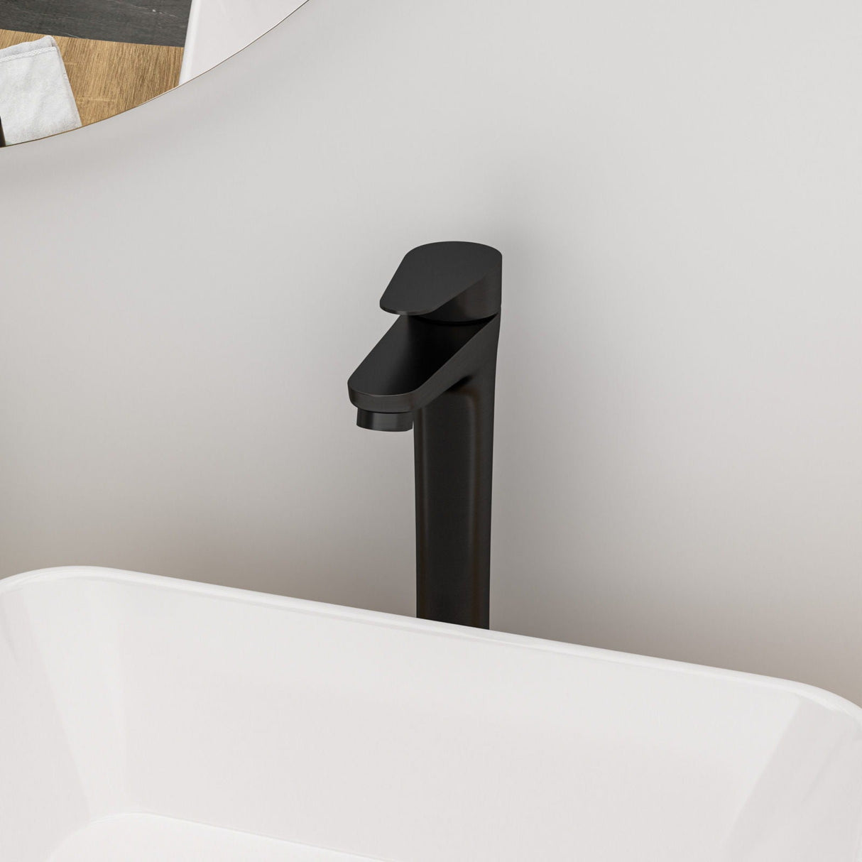 Single Handle Vessel Sink Faucet