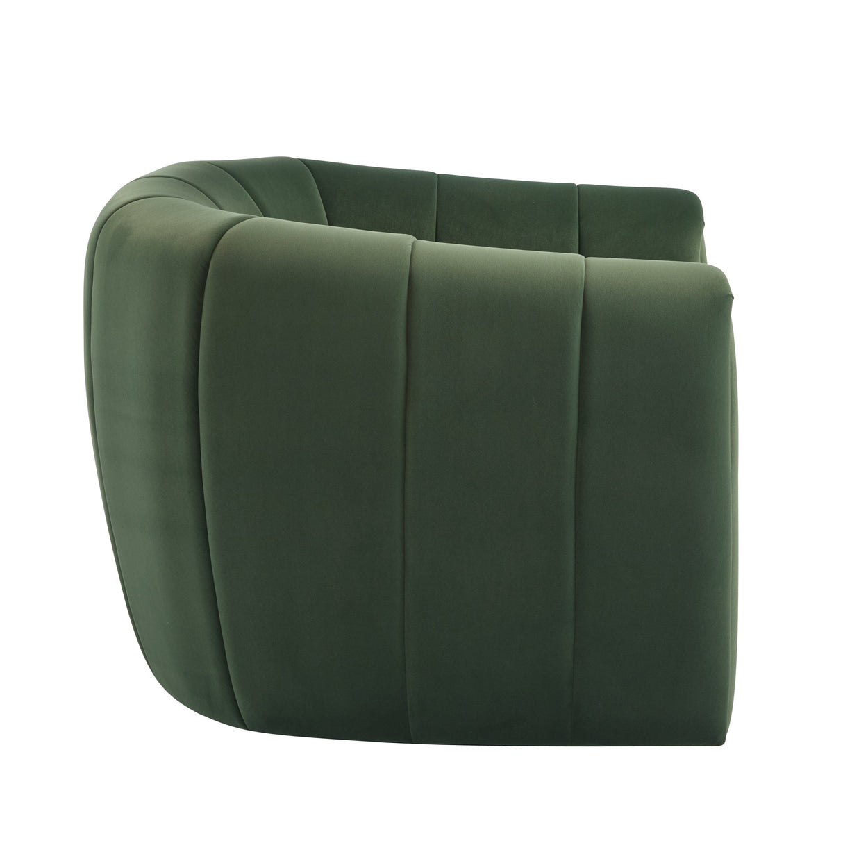 Modern Swivel Club Chair with Premium Velvet