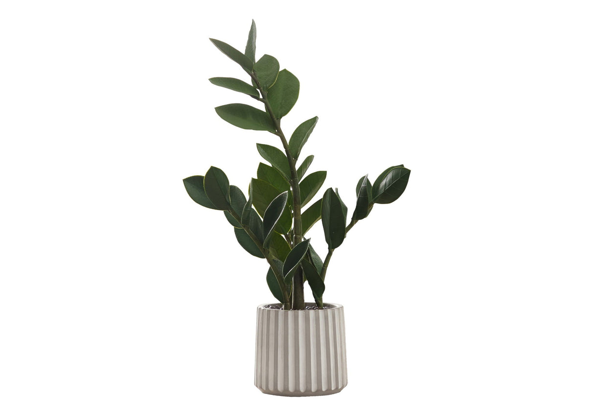 20" Tall Artificial ZZ Plant - Faux Greenery with Real Touch