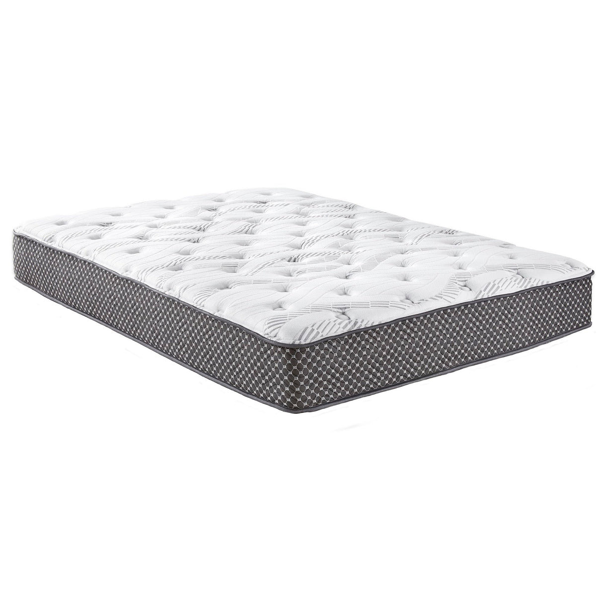 Md 10" quilted hybrid mattress, medium firm
