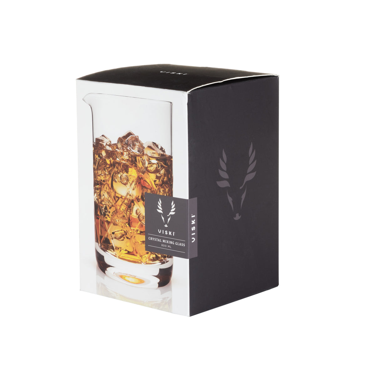 Large Cut-Crystal Mixing Glass Viski®