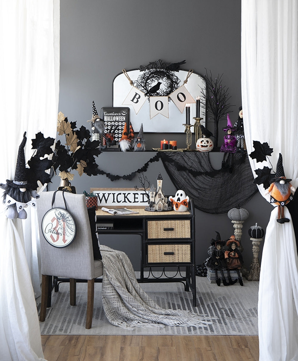 20" Halloween Boo Banner Gnome by Bruce