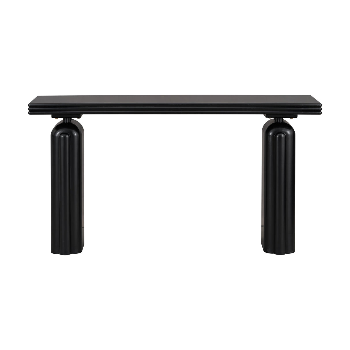 U_STYLE Chic Acacia Veneer Console Table