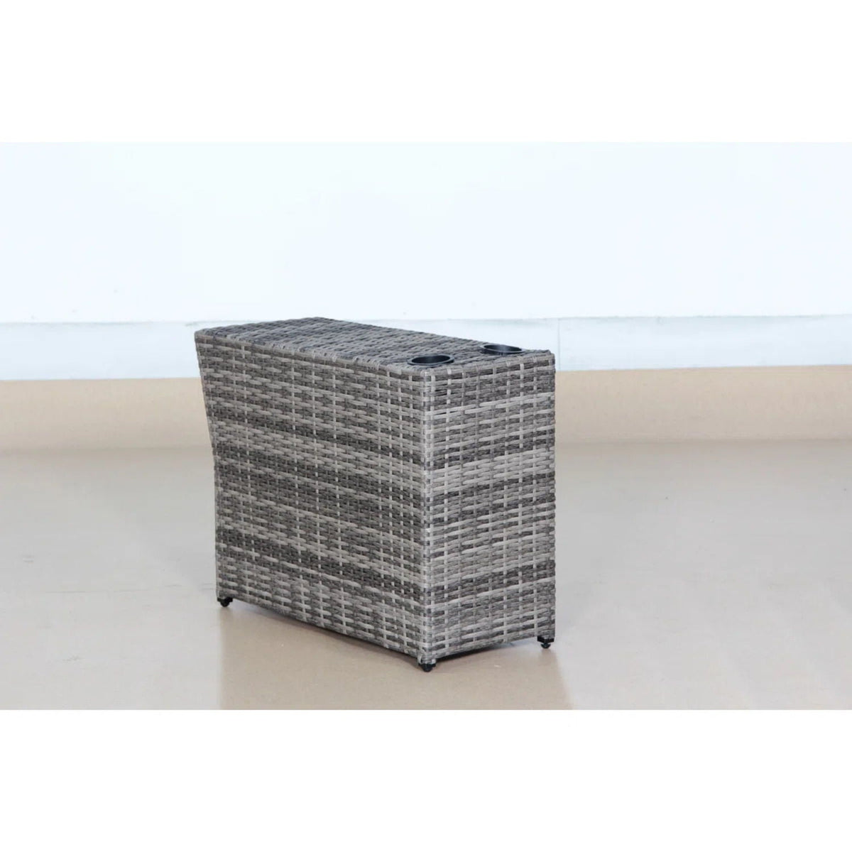 Shick Outdoor Side Table - Gray Mix