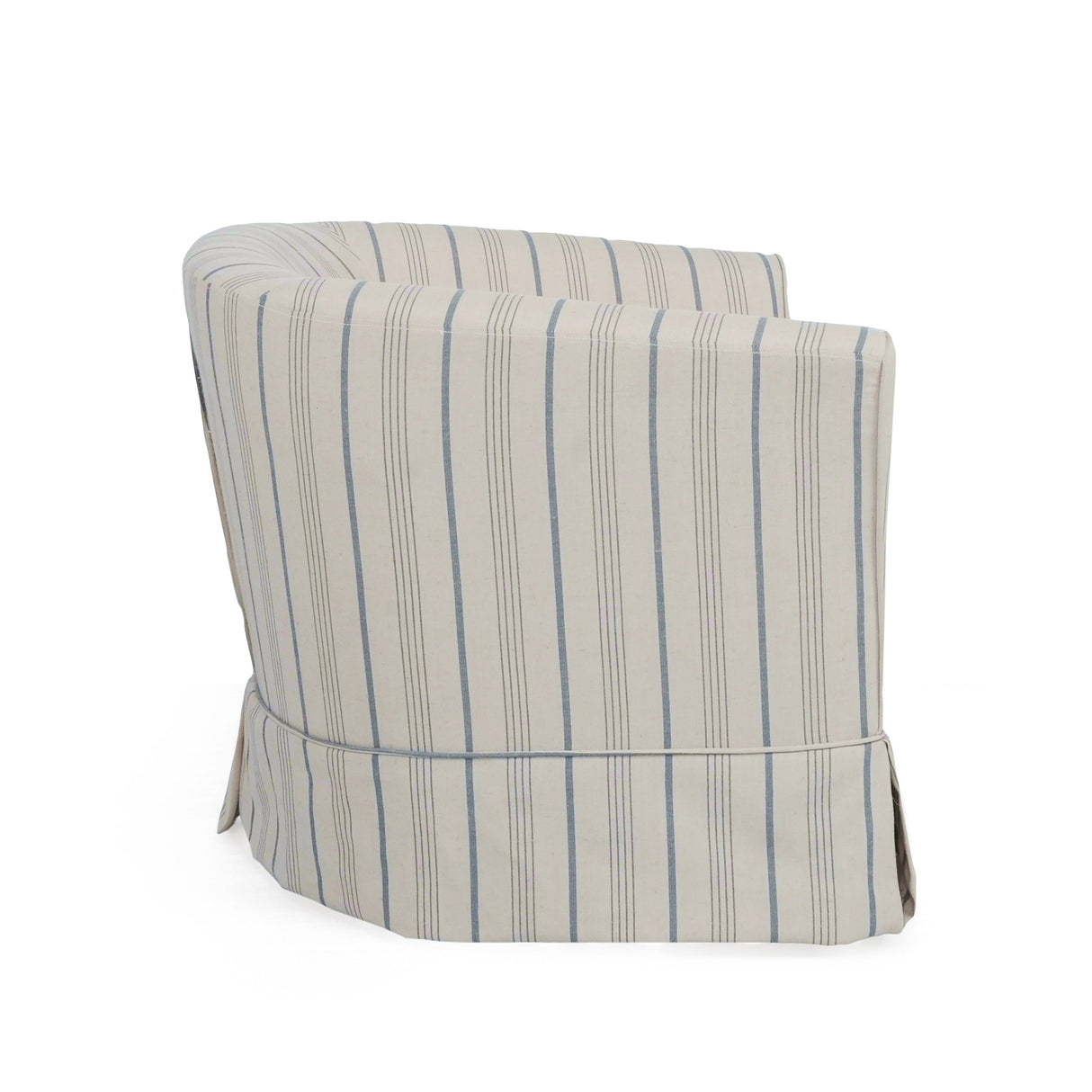 Zeniqua 27' Upholstered Swivel Chair with Loose CoverMulti