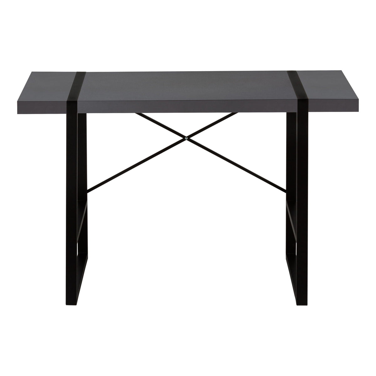 Computer Desk For Home Office, Laptop, Modern Convenient Design - Gray
