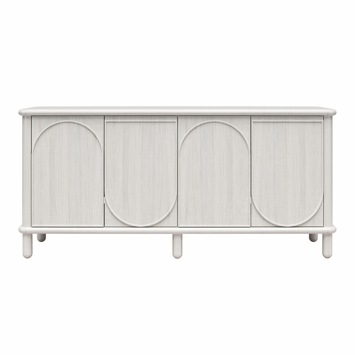 Selena Credenza Rustic White