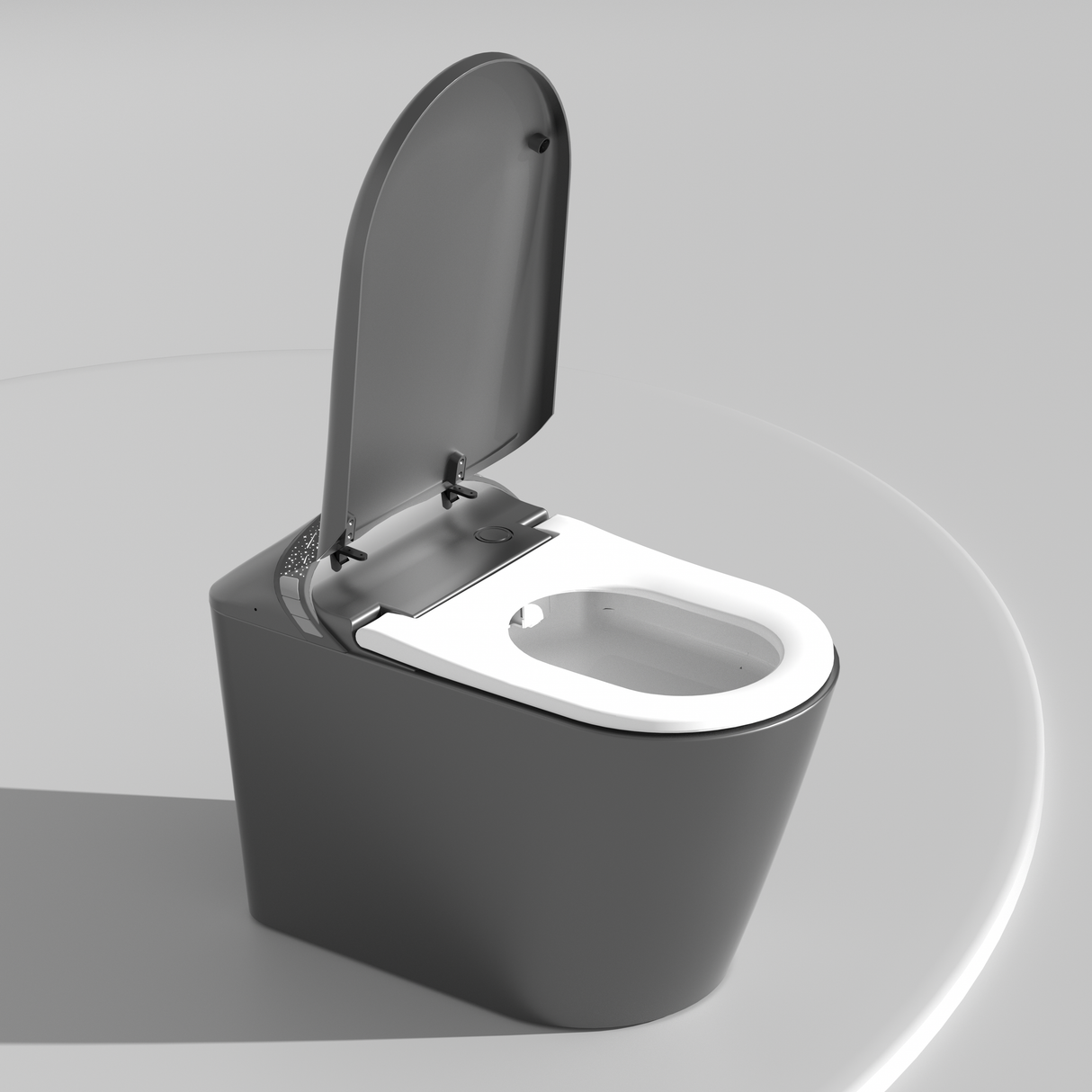Starry Night Light Smart Toilet with Built-In Bidet