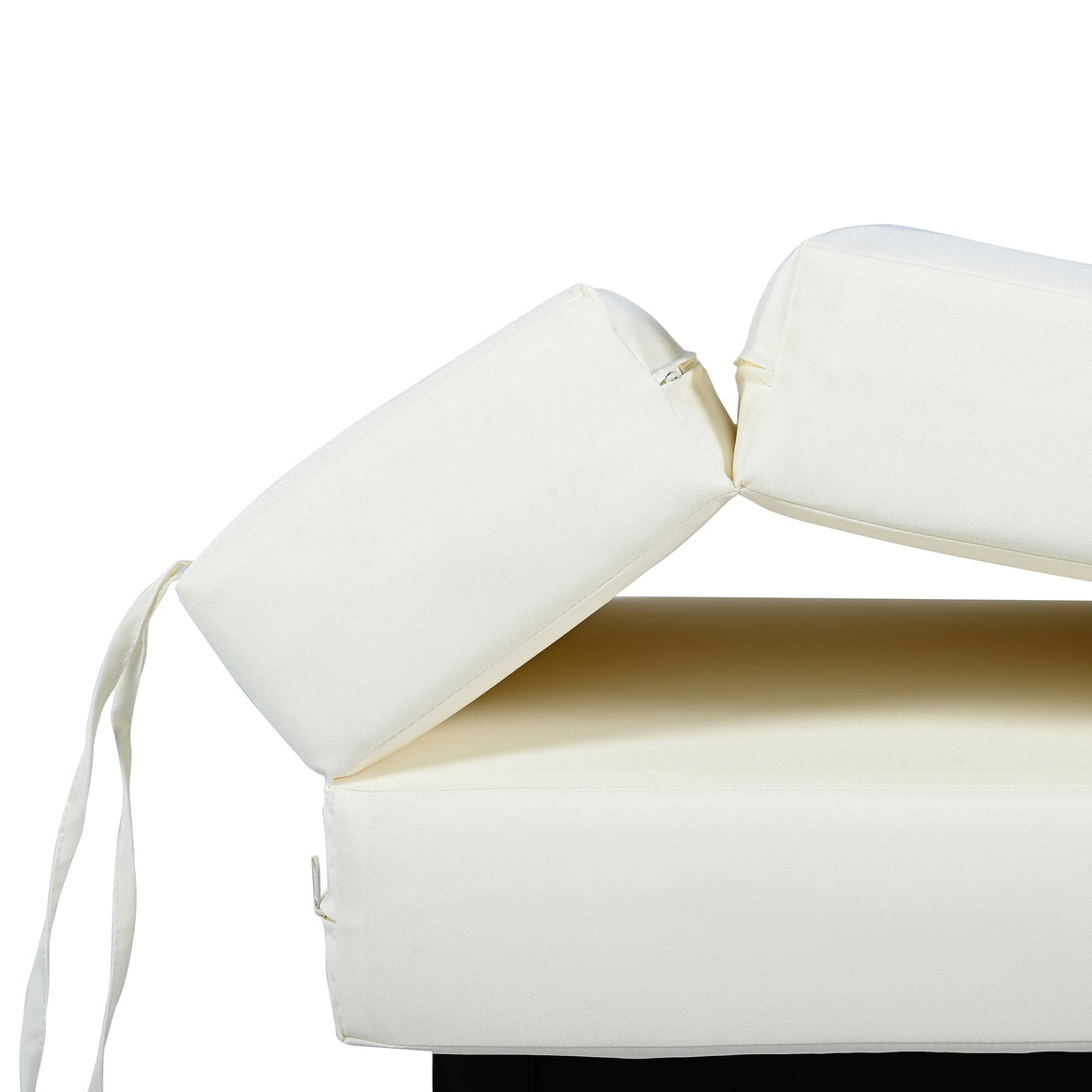 TREXM Outdoor Daybed with Adjustable Backrest