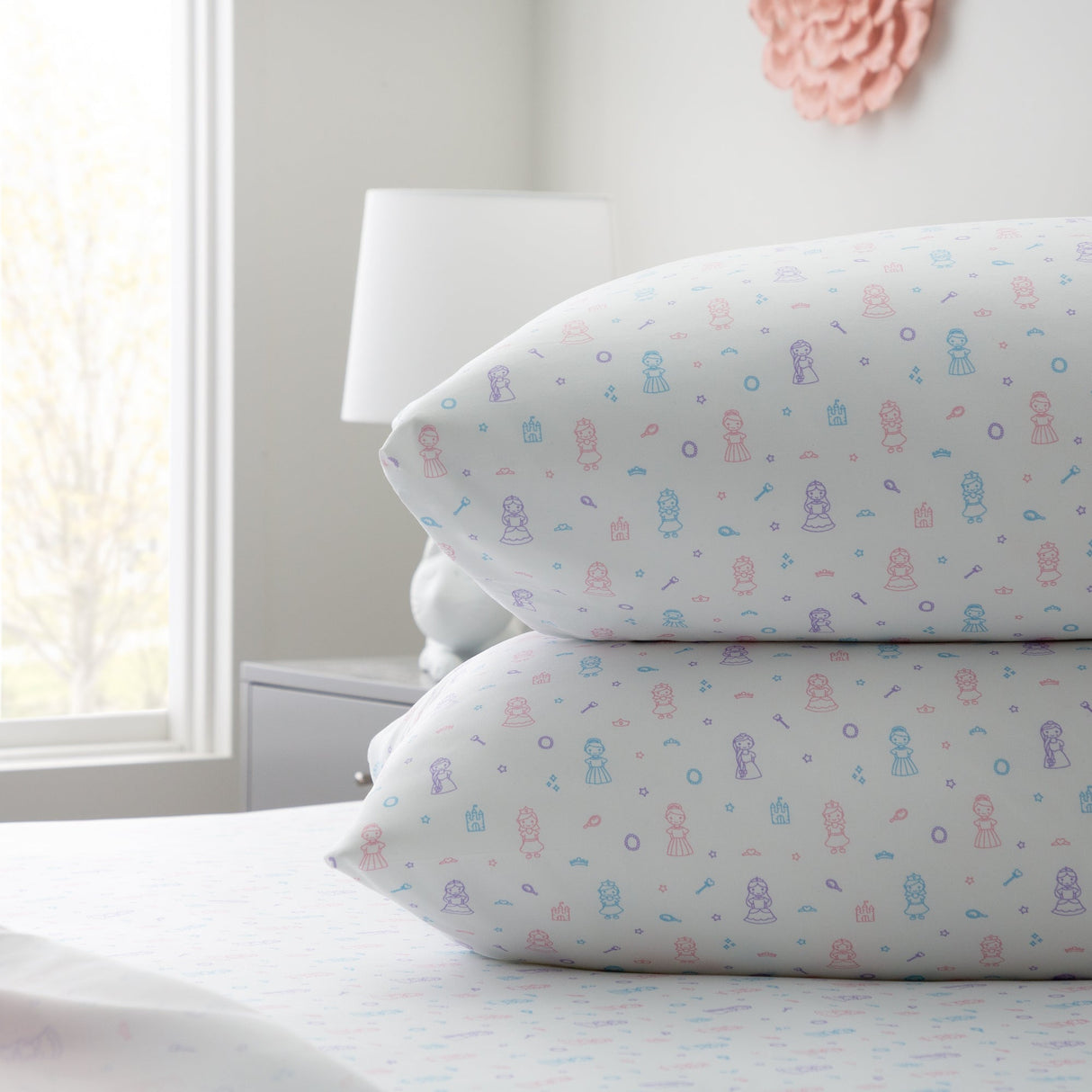 Linenspa Microfiber Sheet Set Full Princess Pattern