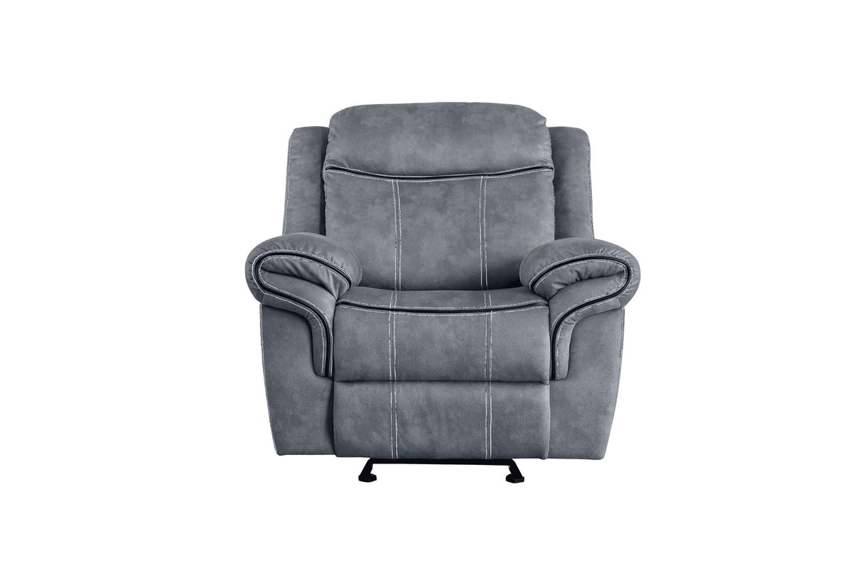Zubaida Two Tone Glider Recliner