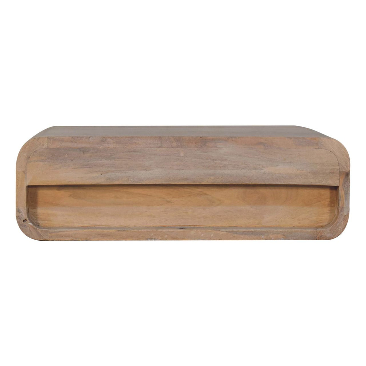 Solid Wood Sonoma T-Bar Wall-Mounted Nightstand, 1-Drawer