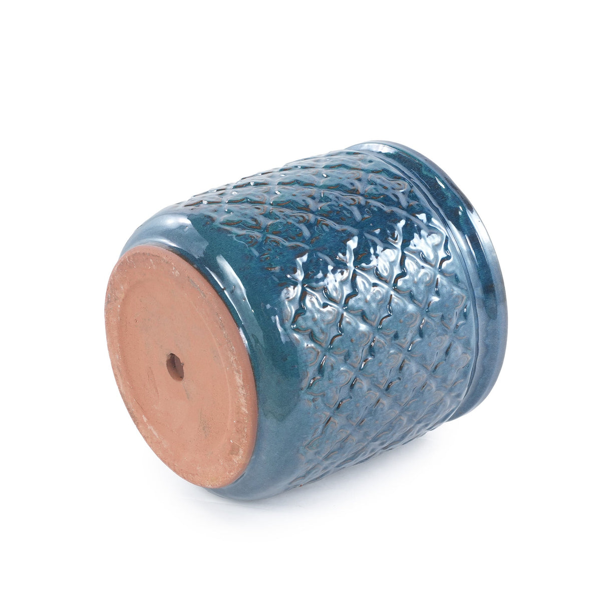 Handmade Ceramic Flower Pot Set of 3, 15/12/9 Inch Diameter