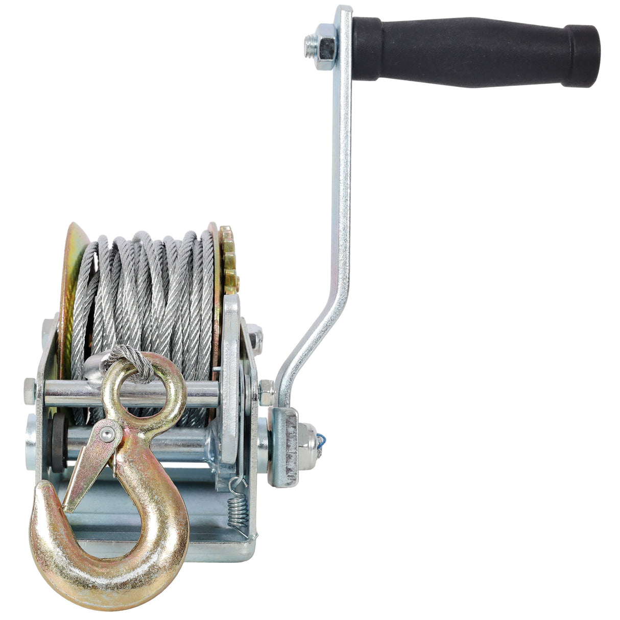 600LBS Hand Winch with 26FT Steel Cable