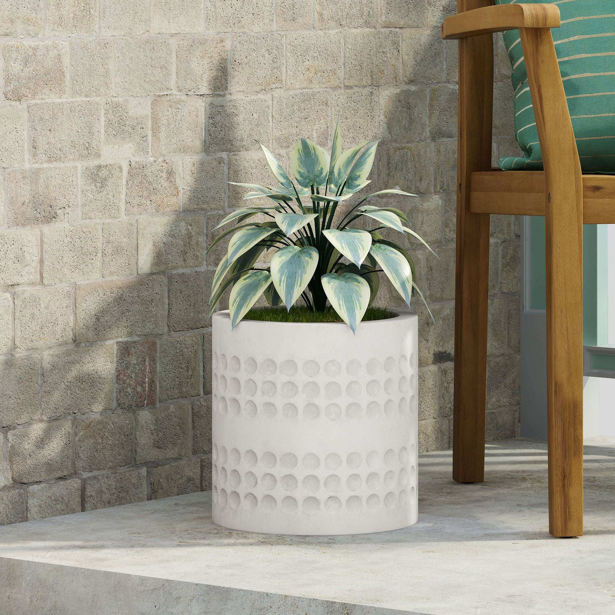 Elegant Design Cube Planter