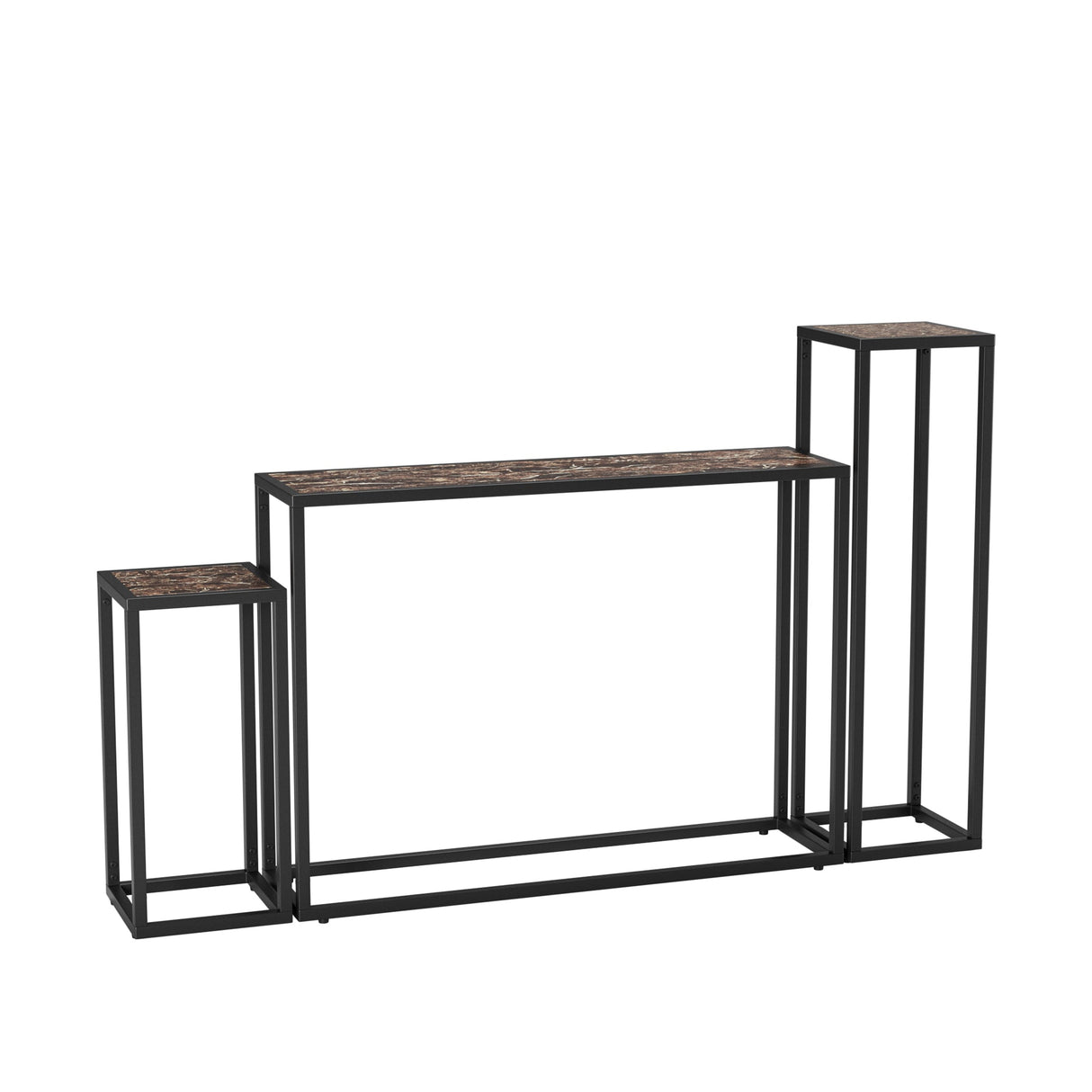3-Piece Set of Narrow Table