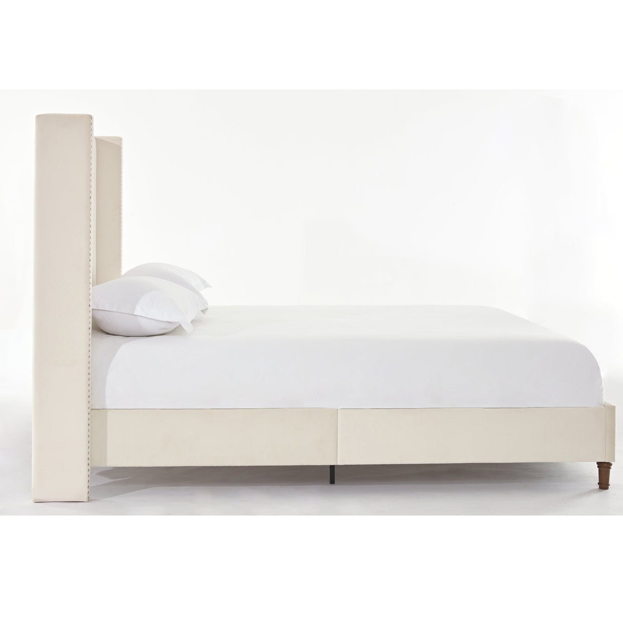 Peyton Upholstered King Bed with 54" High Headboard