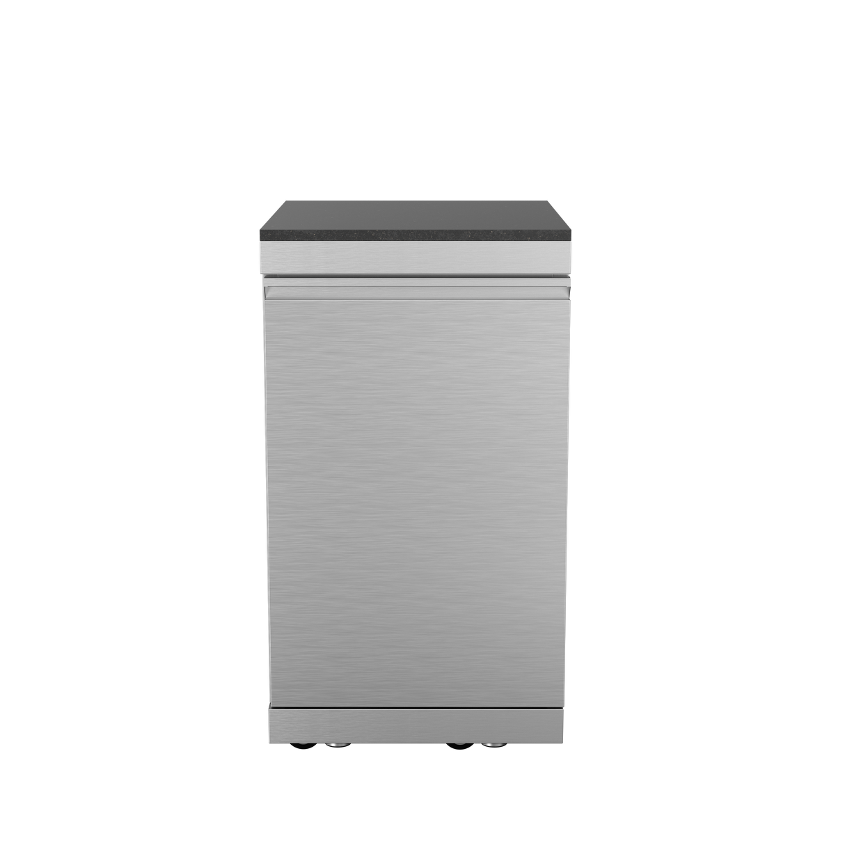 Storage Cabinet Stainless Steel Outdoor Kitchen Islands Left Open