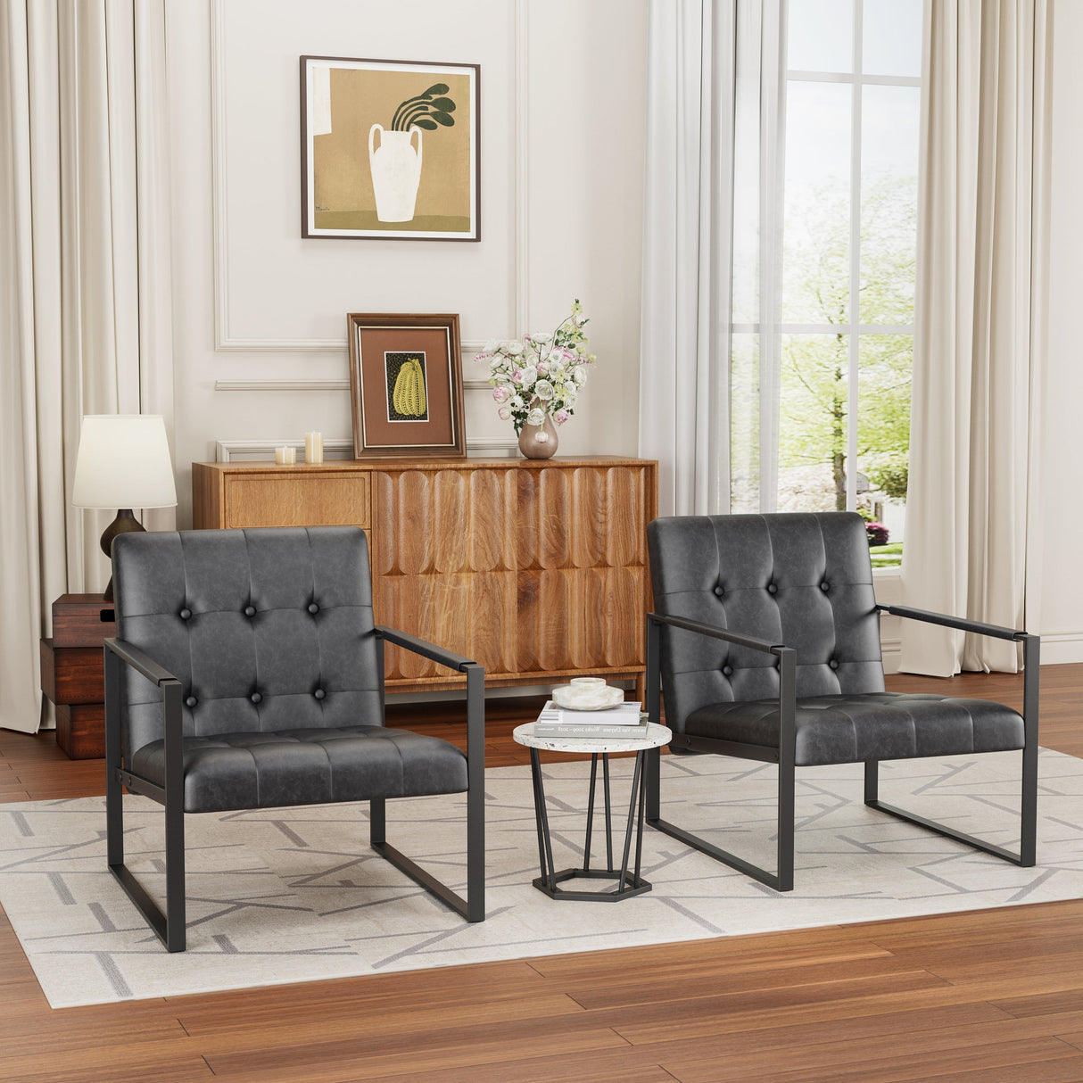 Modern Upholstered Accent Chair