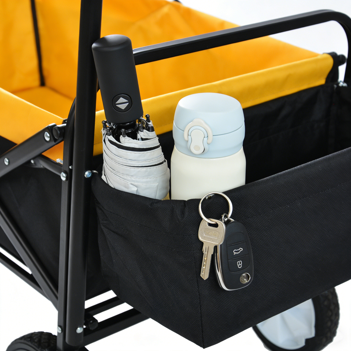 Folding Wagon Collapsible Outdoor Utility Wagon
