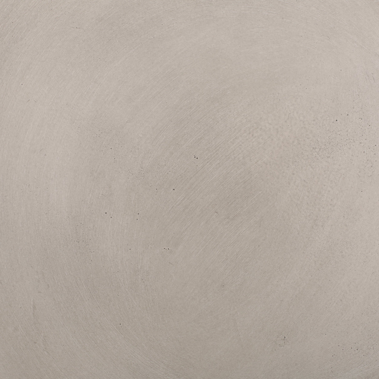 Outdoor Lightweight Concrete Side Table, Light Gray