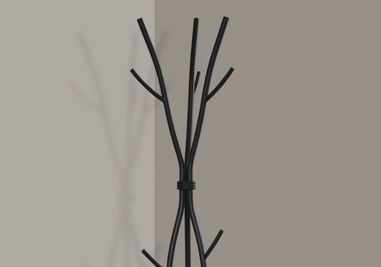 Freestanding Coat Rack Hall Tree with 11 Hooks