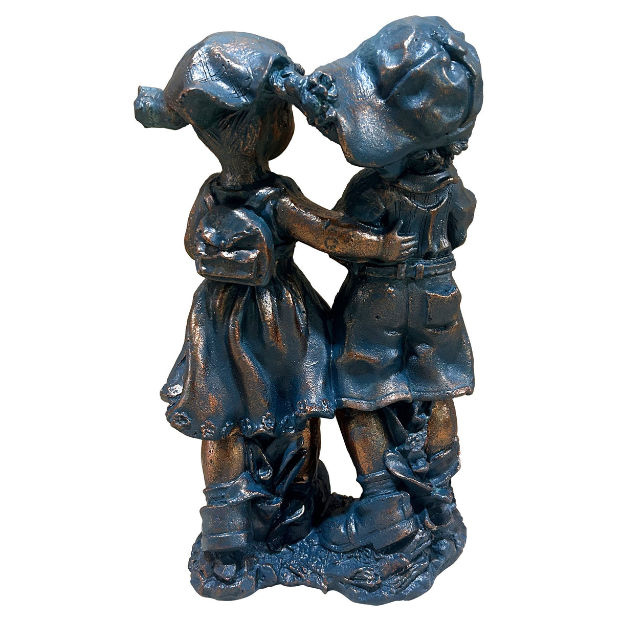 Magnesium Oxide Statues Of A Boy And A Girl