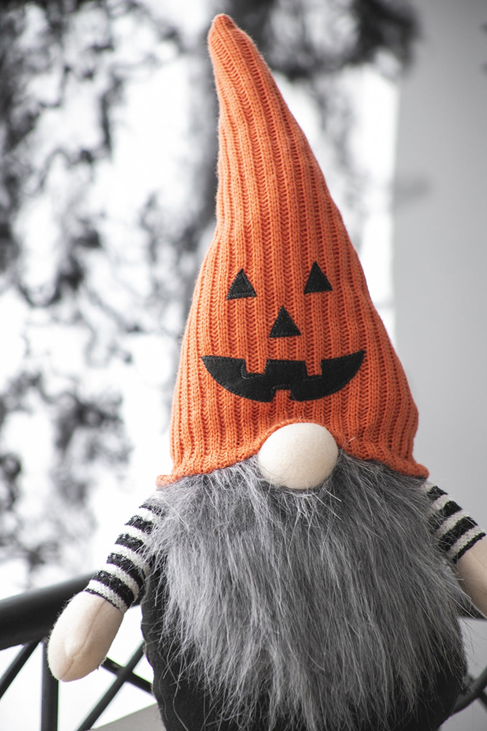 Set of 2 Fabric Sitting Gnomes