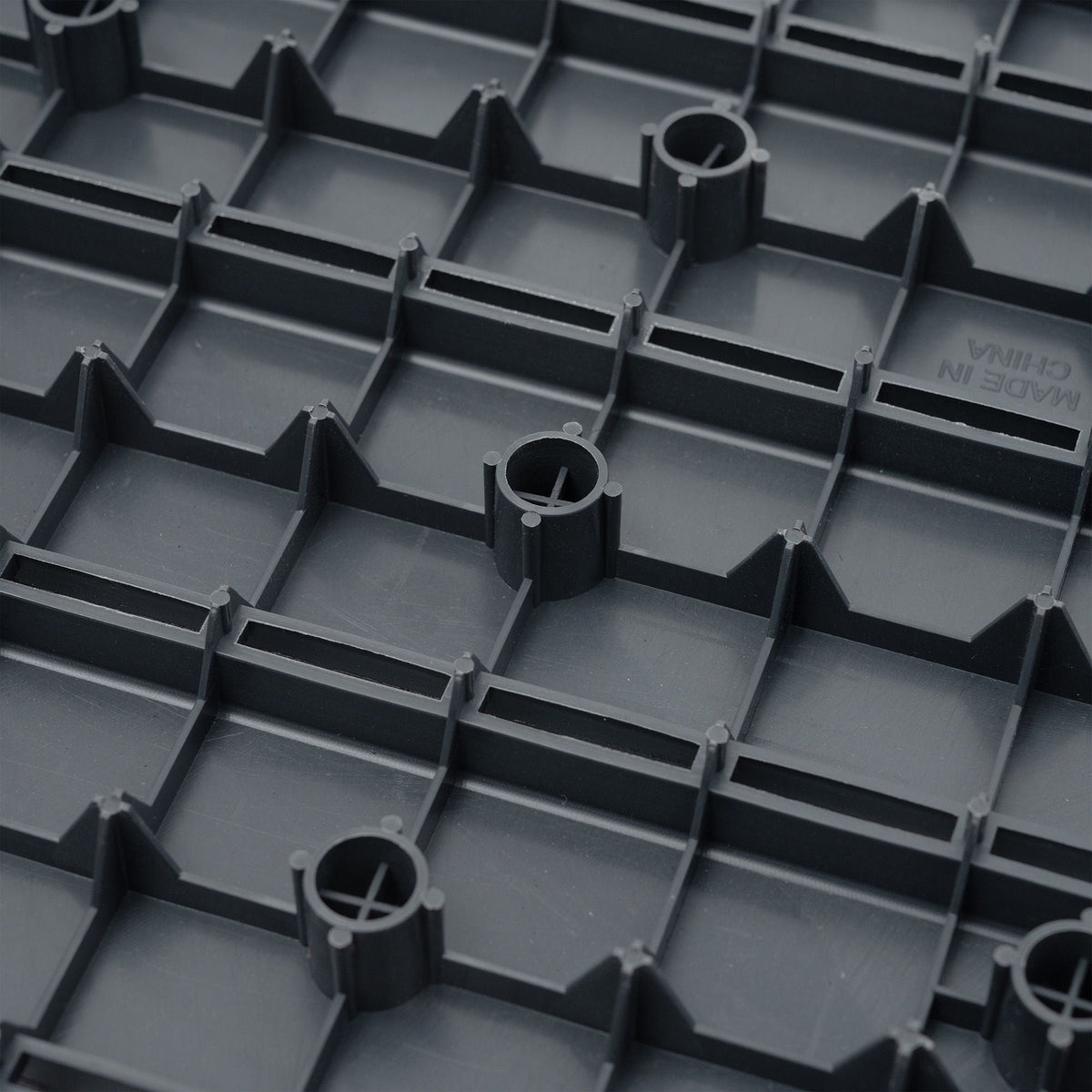 Durable Plastic Interlocking Deck Tiles, Waterproof Outdoor And Indoor Use