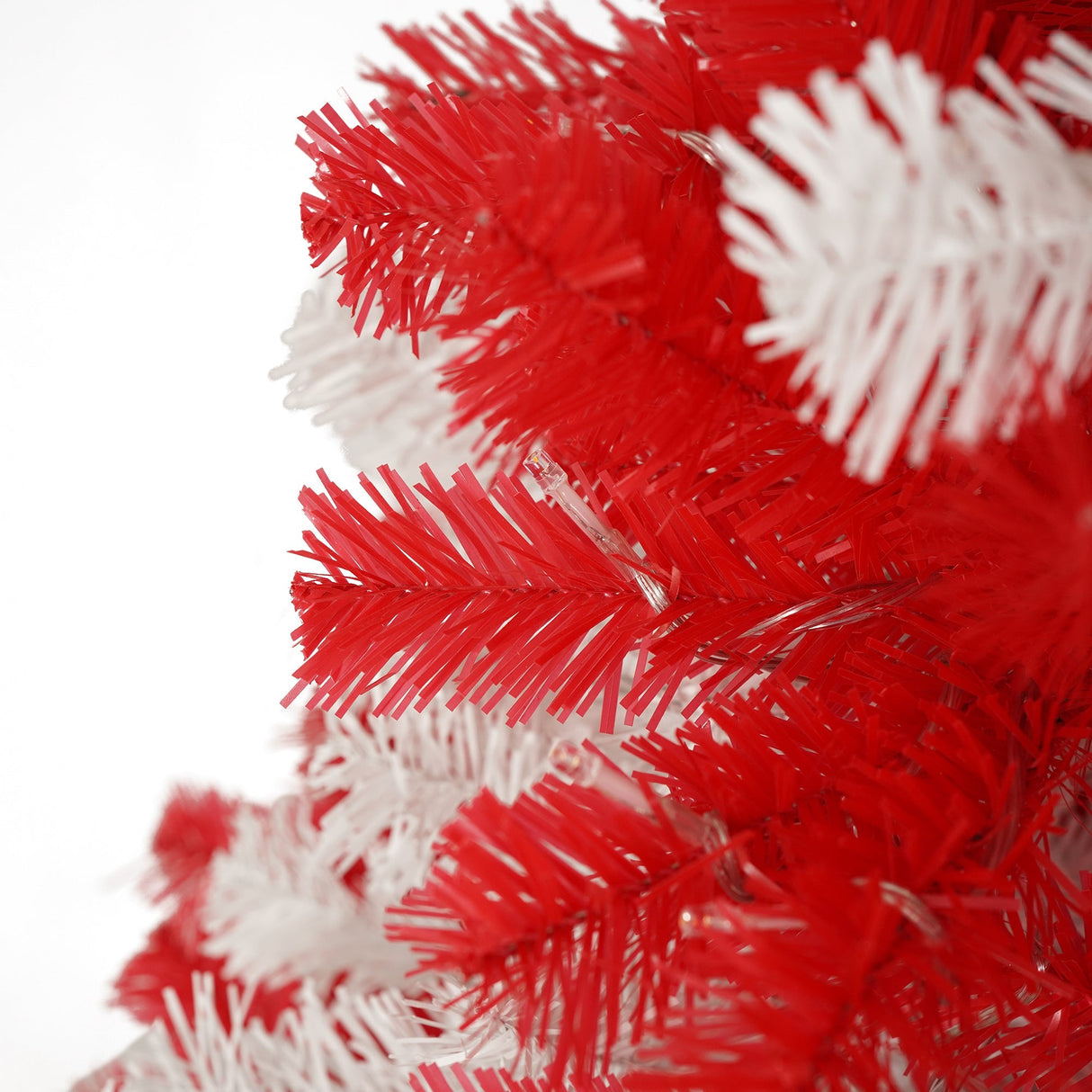 6-Foot Candy Cane Christmas Tree with 300 LED Lights