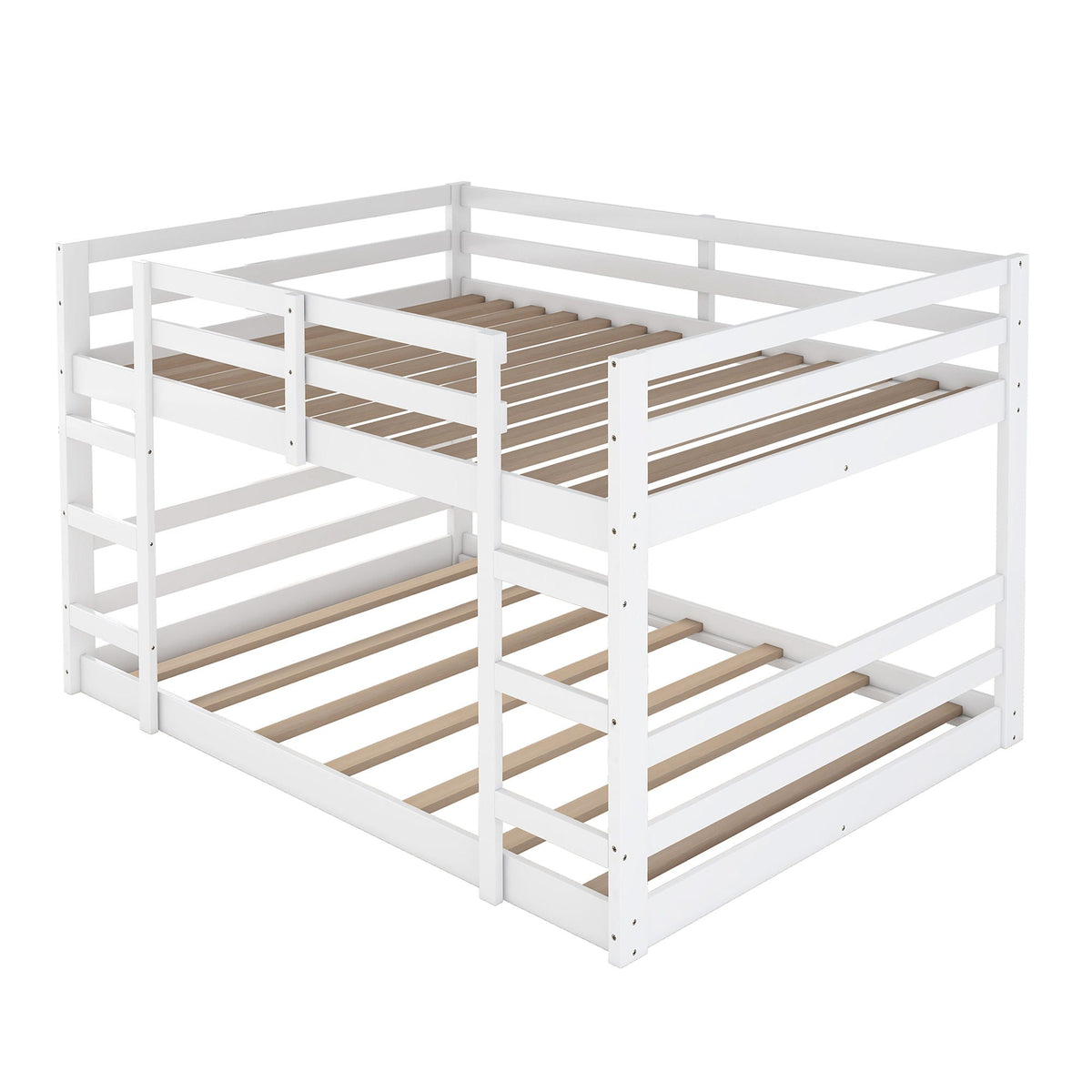 Solid Construction, Bunk Bed With Ladder