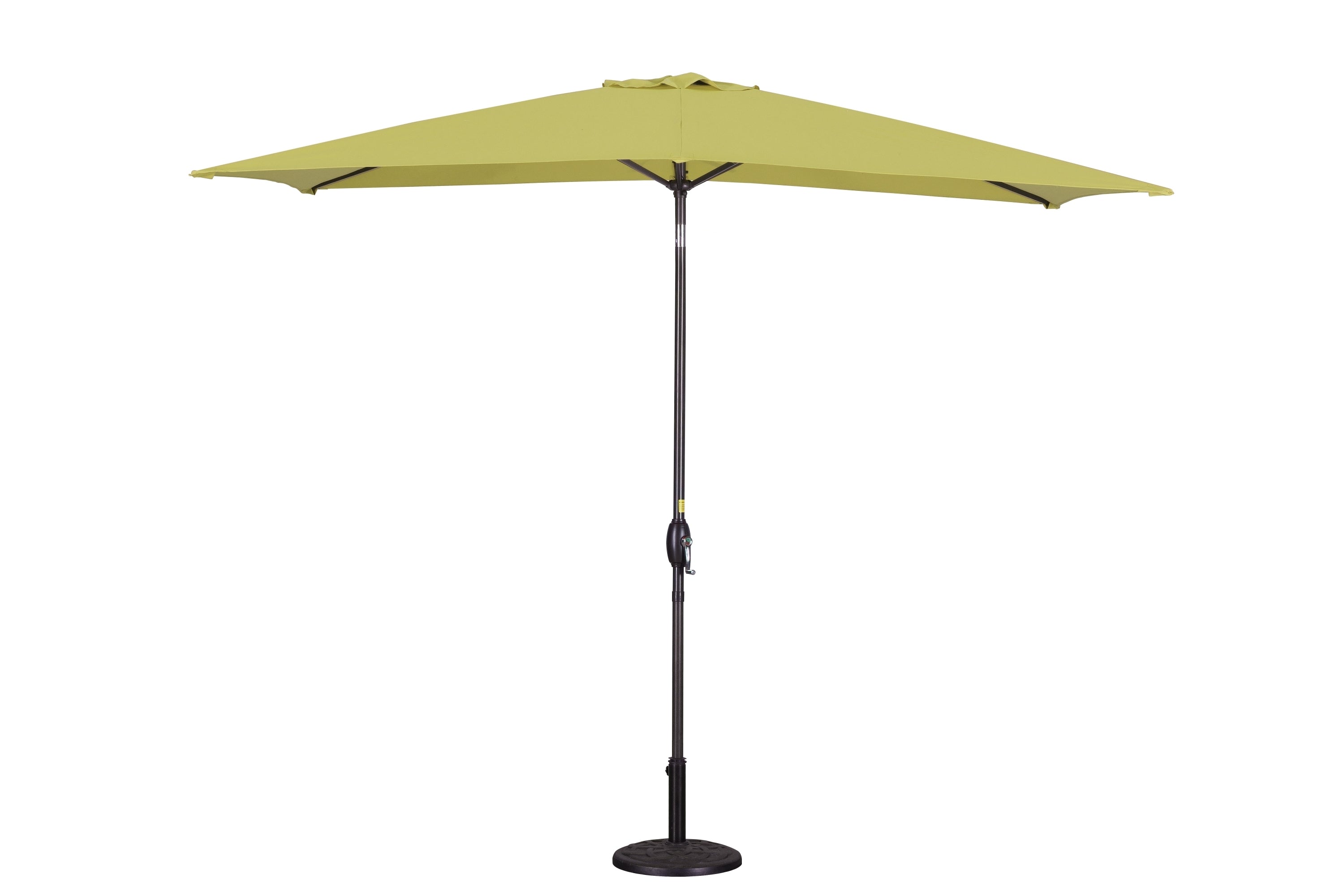 Rectangular-Patio-Umbrella-6.5-ft.-x-10-ft.-with-Tilt,-Crank-and-6-Sturdy-Ribs-for-Deck,-Lawn,-Pool-in-LIME-GREEN-Furniture/outdoor/Umbrellas-&-Sunshades